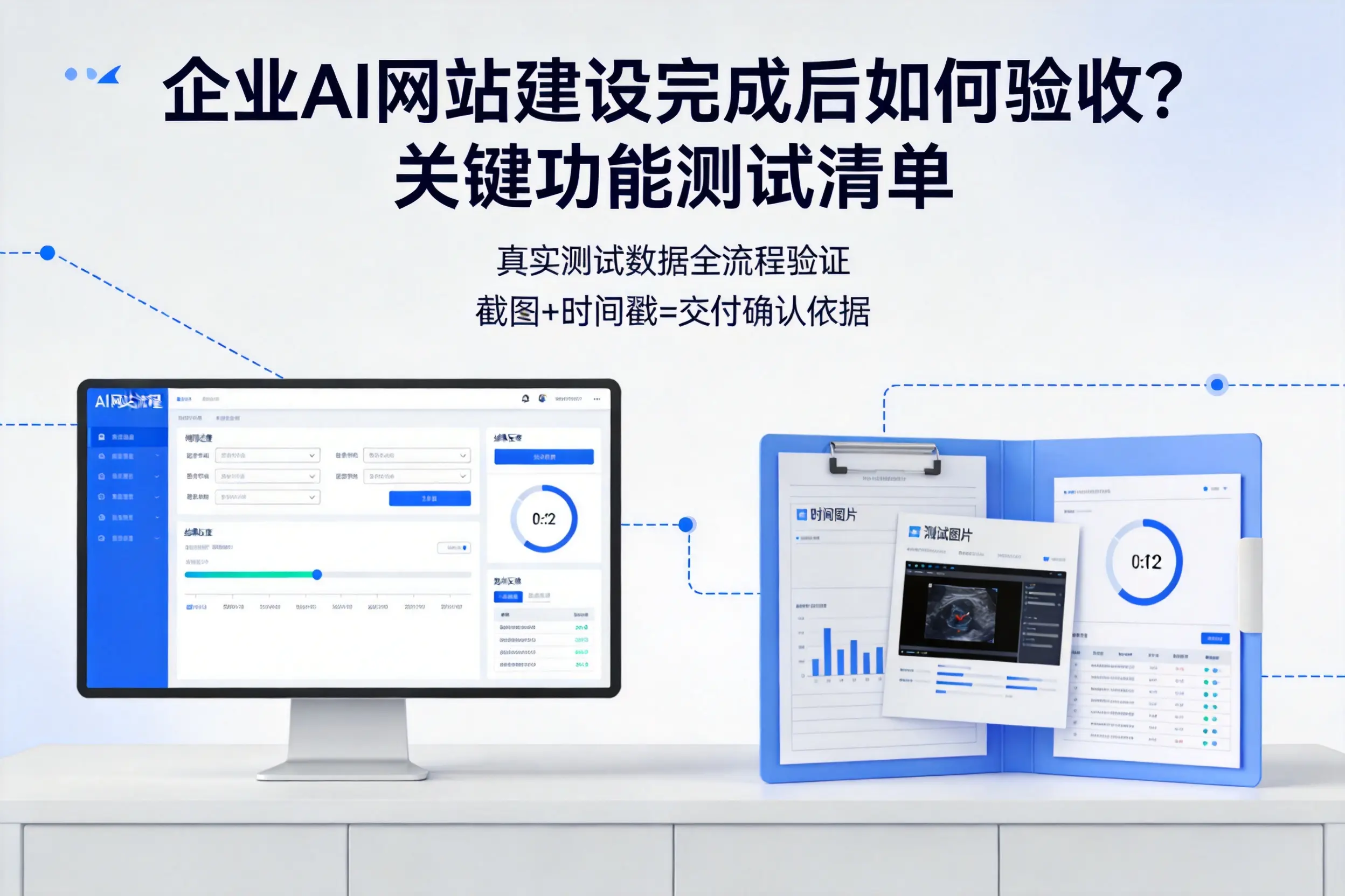 恩施企业AI网站建设完成后如何验收？关键功能测试清单