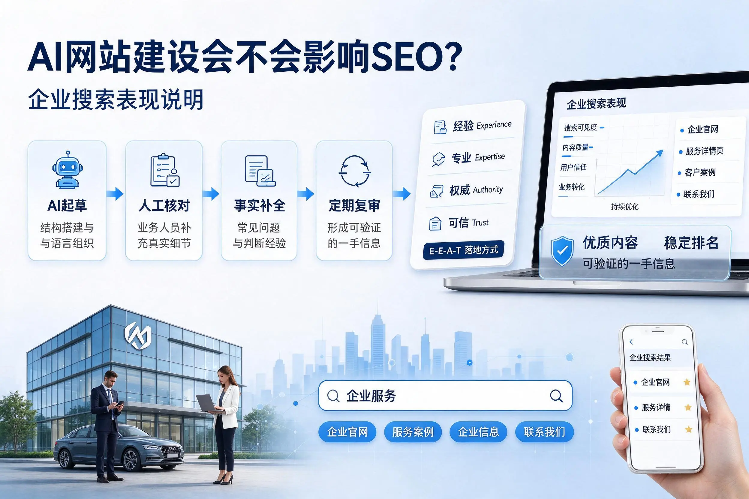AI网站建设会不会影响SEO？恩施企业搜索表现说明