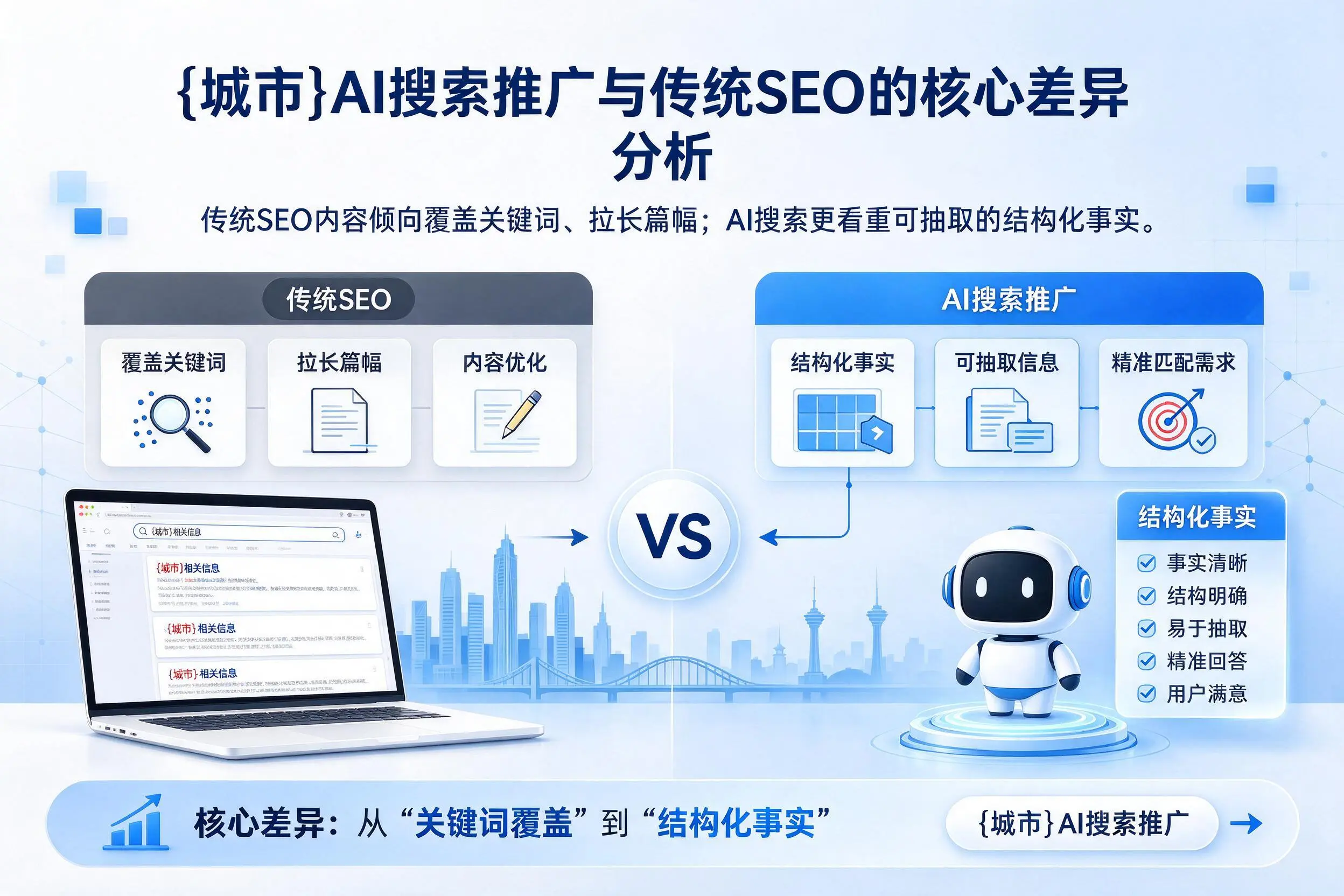 恩施AI搜索推广与传统SEO的核心差异分析